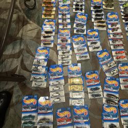 Vintage Hot Wheels Lot – 120+ Mint on Card – Collector Set
