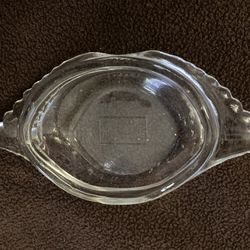 22 Vintage clear glass crab dishes