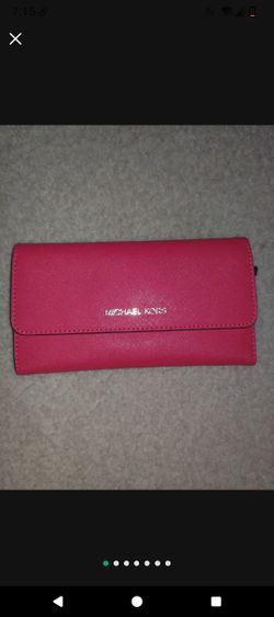 Red Michael Kors Trifold