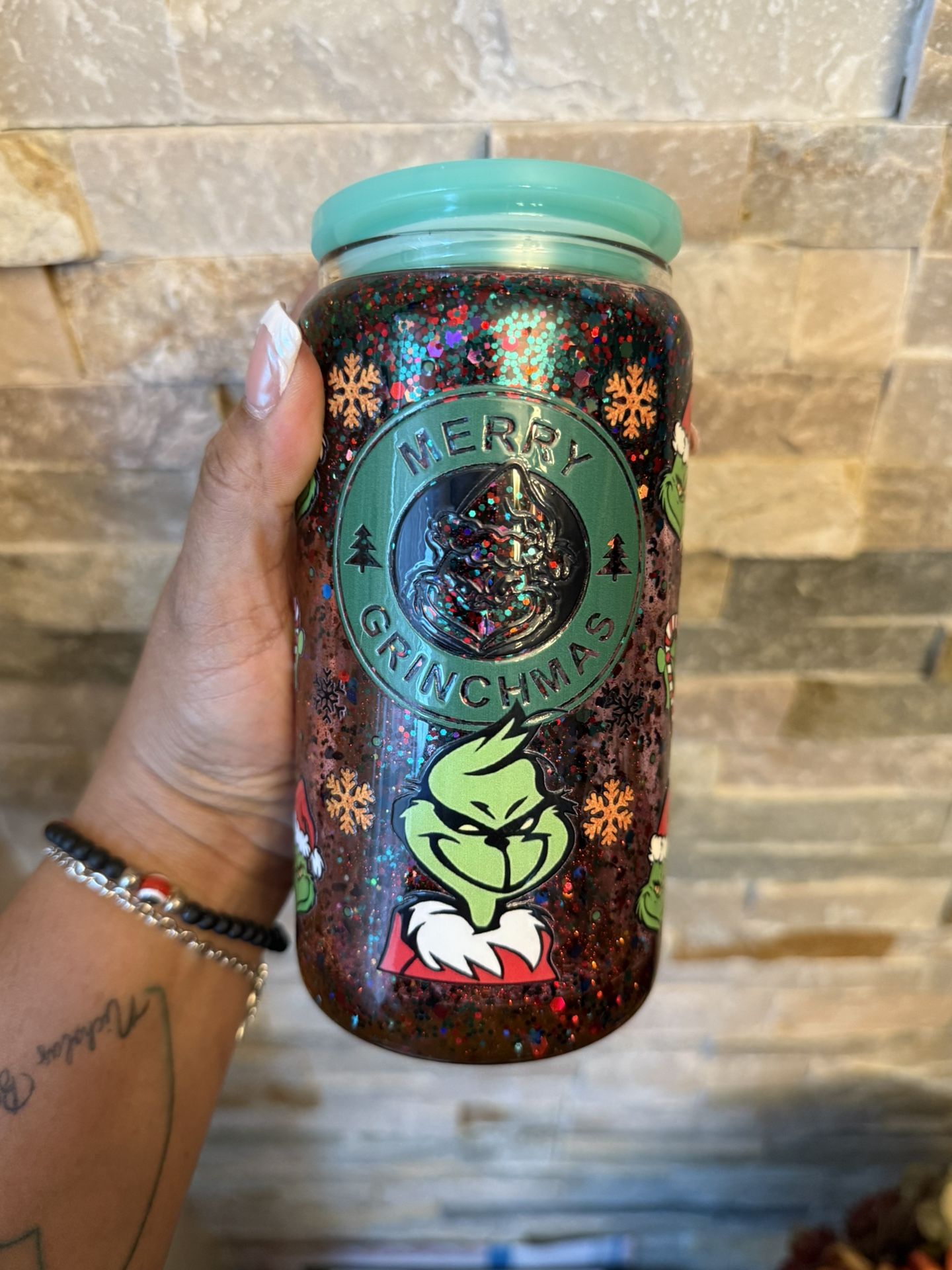 Custom Snow Globe 16 oz