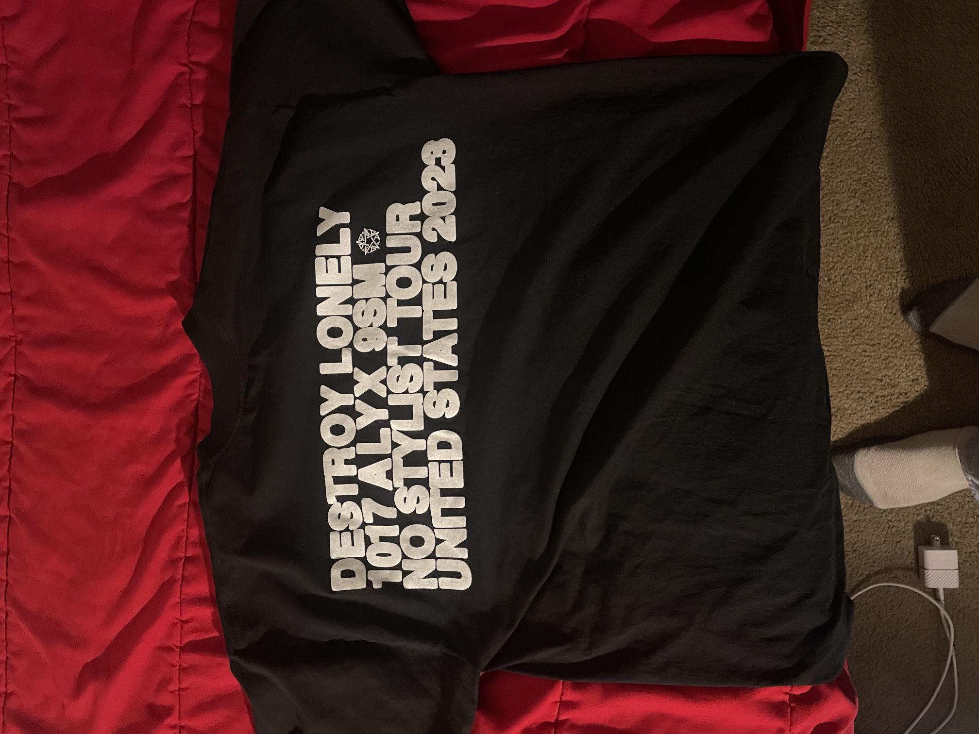Destroy lonely concert tour shirt