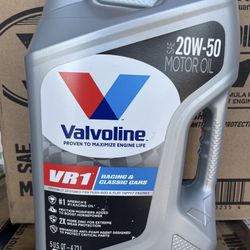 Valvoline VR1 20W50 