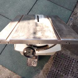 Vintage Metal Table Saw Top.   