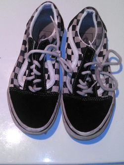 Black And White Checkered Fans