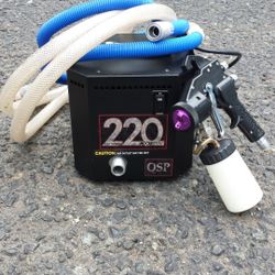 AccuSpray 220 SSP QSP Turbine Unit with Spray Gun and Hoses