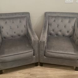 Accent Arm Chairs - 2 Chairs
