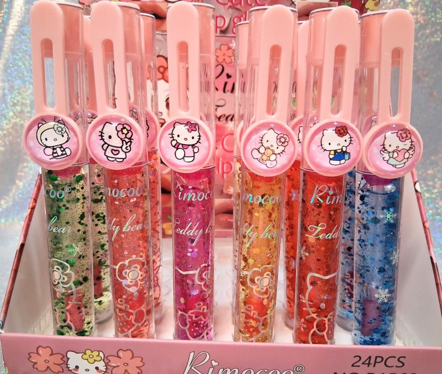 New Hello Kitty Glitter Lip Glosses - $1.25 Each