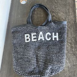 Oversized beach tote