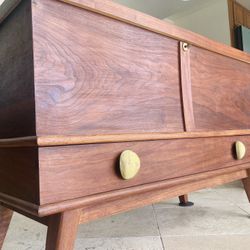 Beautiful Mid Century Cedar Chest Cabinet
