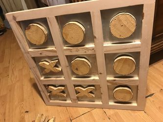 Tic Tac Toe handmade magnet