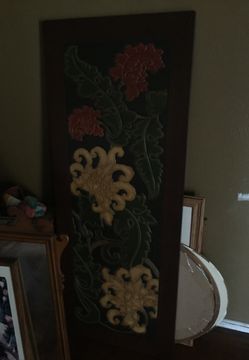 Pier 1 decorative wood panel.