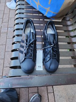 Adidas Y-3 Yohji Yamamoto Superstar Black Size 12.5
