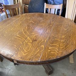 Oak Table and Chairs - Price Reduced!
