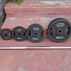 95 LB Weight Set