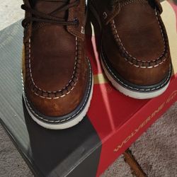 wolverine steel toe non slip work boots