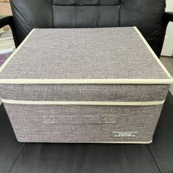 Yue Yue Yue 4 Pack Small Fabric Storage Box With Lids (new)