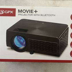 New - GPX Mini Bluetooth Projector, PJ3000B, Black