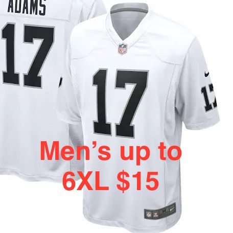 MENS STITCHED LAS VEGAS RAIDERS JERSEY SIZE SMALL UP TO 6XL Ships Same Day If Ordered Before 3pm PST