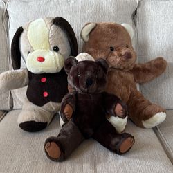 (3) Large Stuffed Bears 