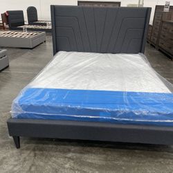 Bed Frame With Mattress Brand New