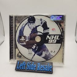 NHL 99 ( Sony PlayStation 1, 1998 ) - Missing Manual -