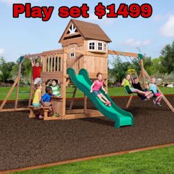 Wooden Playground Sets 