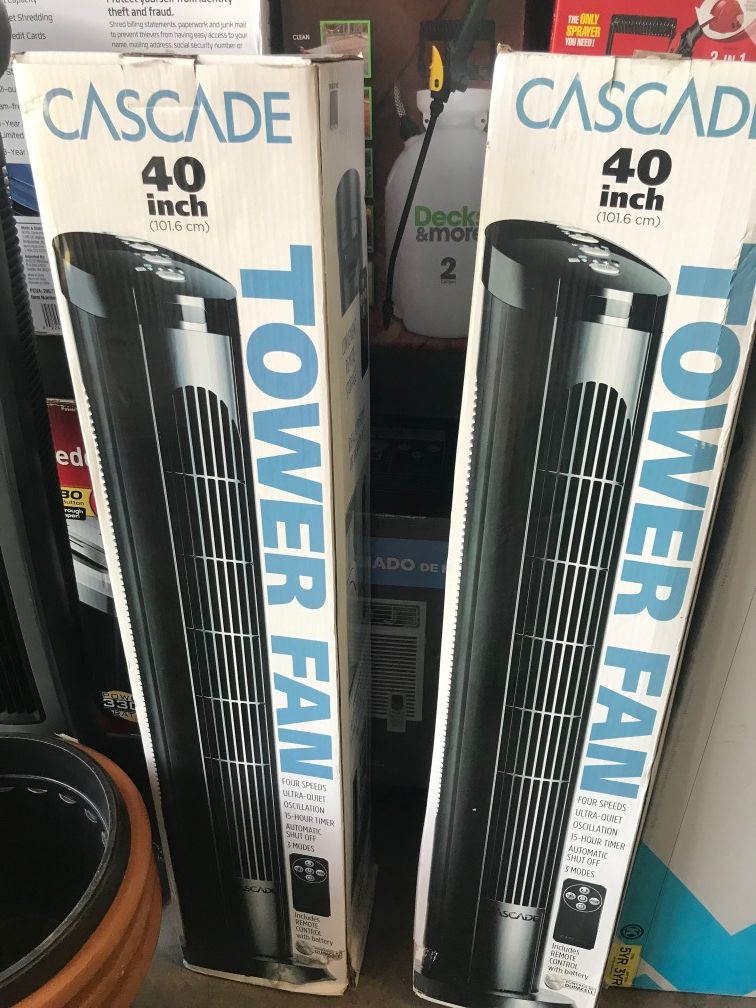 Tower fan