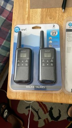 Walkie-talkies
