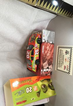 Tony Stewart number 20 car signed