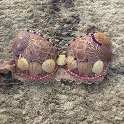 36C mermaid bra costume