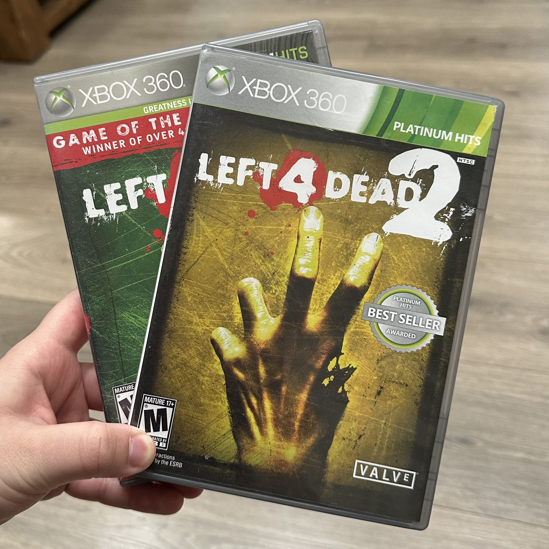 Xbox 360 Left 4 Dead 1 & 2