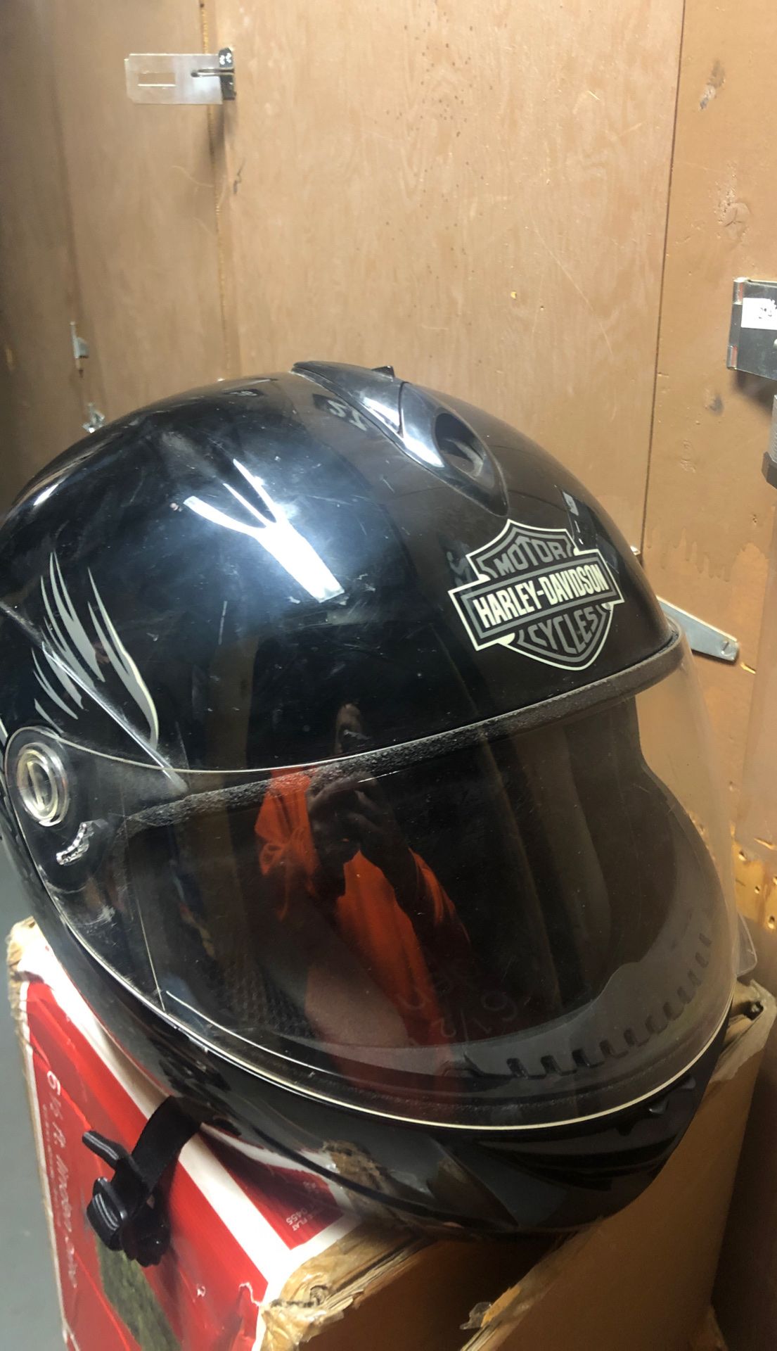 Harley helmet