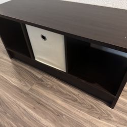 Espresso Storage Shelf with Bin