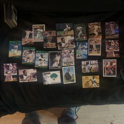 Barry Bonds Baseball Card Collection