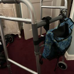 Walker With Storage Bag