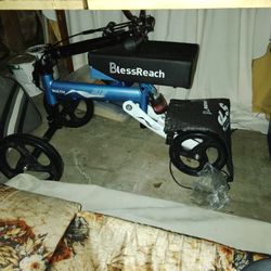 A Blessreach Knee Scooter 