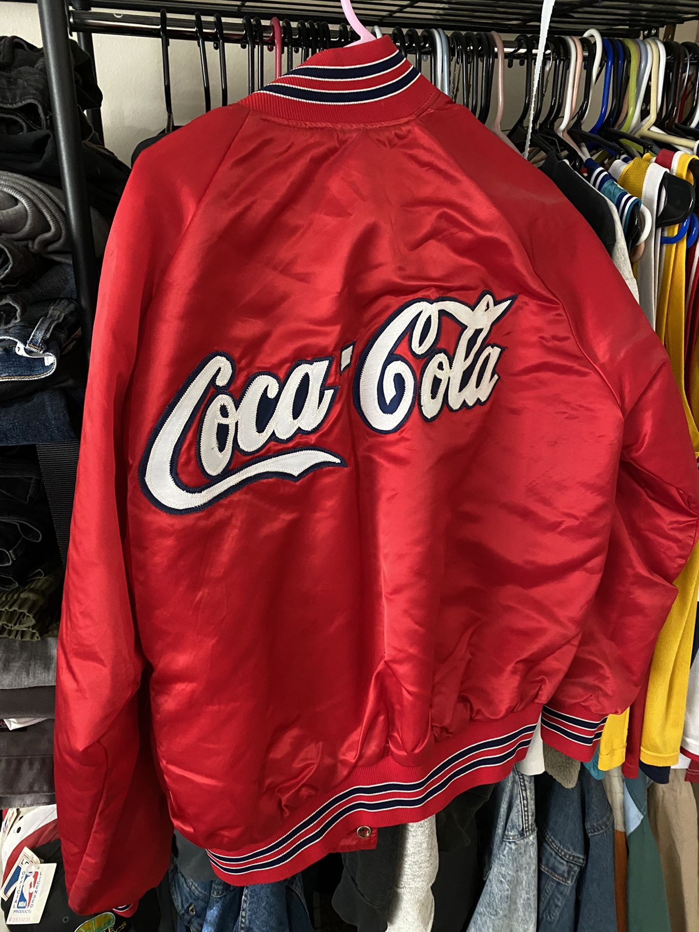 Vintage Coca Cola Satin Jacket