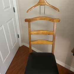 Walnut Valet Chair
