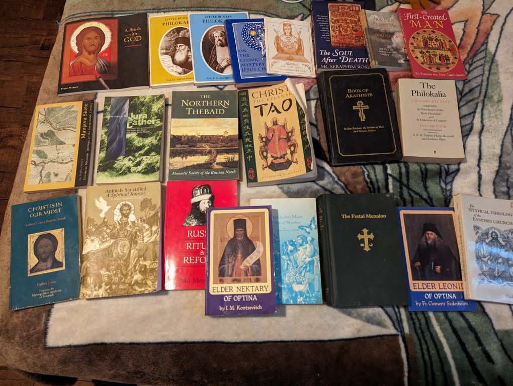 HUGE lot of Orthodox Christian Theology and Liturgical Books