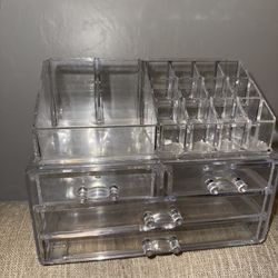 Makeup Organizer - 2 Piece Set 