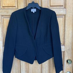 Armani Collezioni 100% Wool  One Button Blazer Jacket Size 8