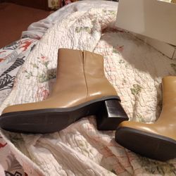 Leather Ankle Boots 