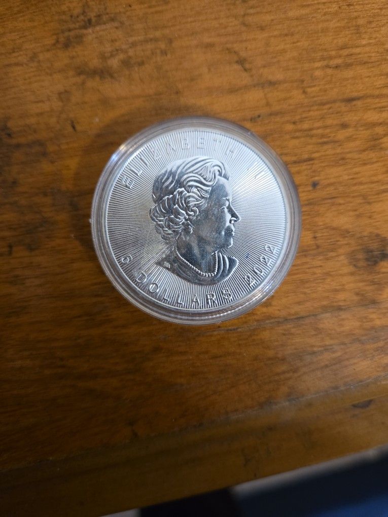 2022 Maple Leaf 9999 Silver Coin