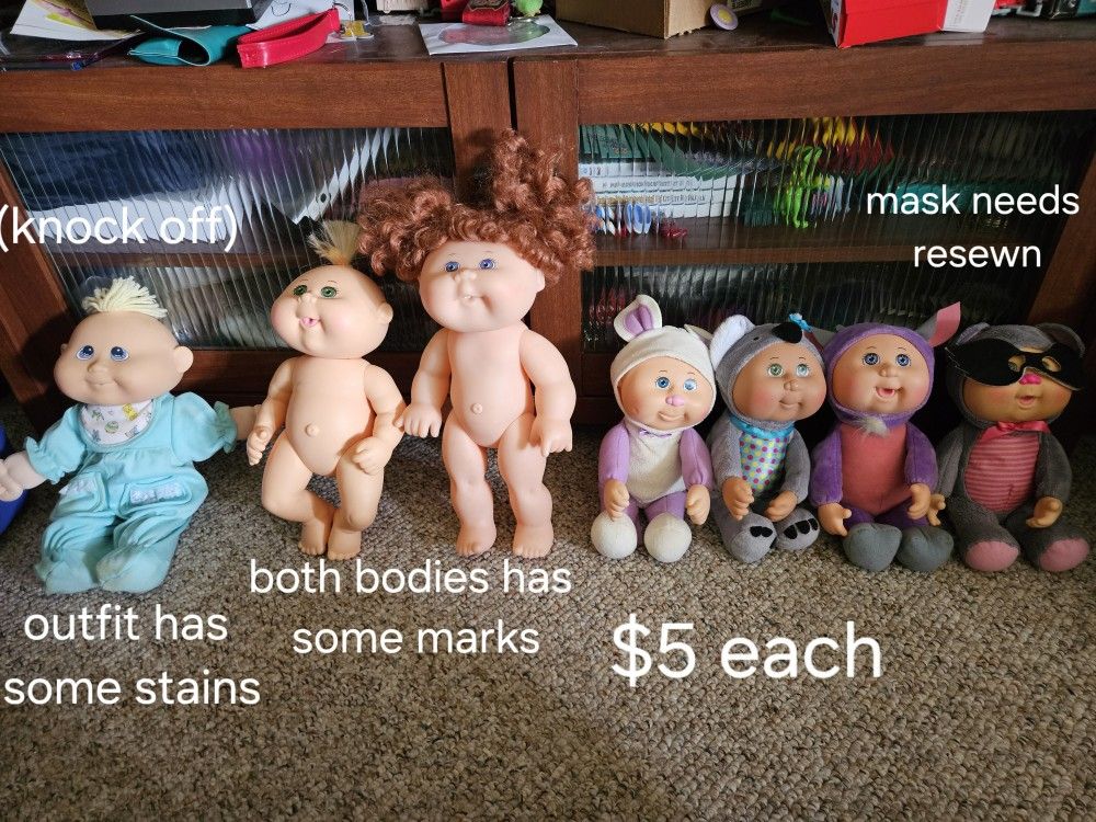 Cabbage Patch Kids CPK Dolls
