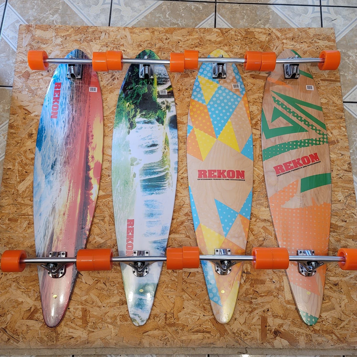 Skateboards Longboards Size 51 X 9.75 