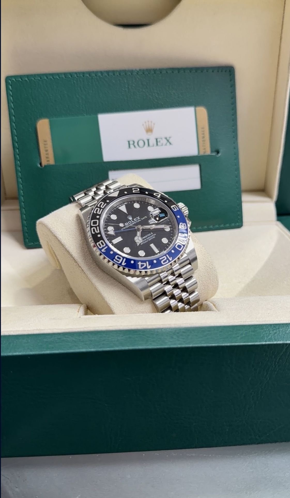 Rolex “Batgirl” GMT Master II
