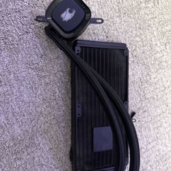 iBUYPOWER 240mm AIO CPU Cooler + Fans + Corsair Mount Kit – $25