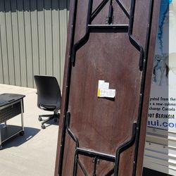 Solid Wood 8f Tables In New Condition 65 Each