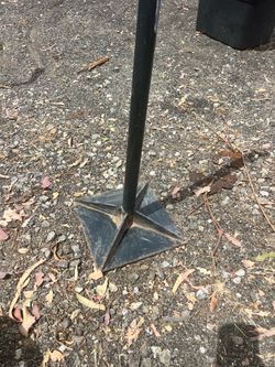 Heavy-Duty Steel Hand Tamper / Soil Compactor