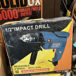 1/2 “ Impact Drill Blue